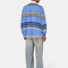 STRIPAD OVERSIZED POLOTRÖJA MED LÅNGA ÄRMAR