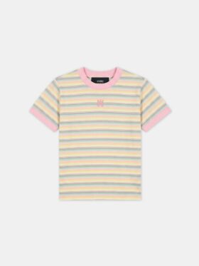 STRIPAD RINGER-T-SHIRT FÖR BARN