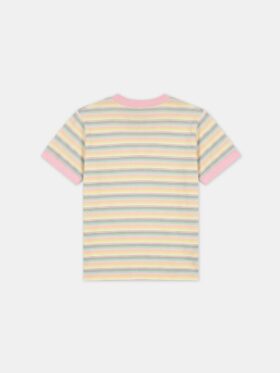 STRIPAD RINGER-T-SHIRT FÖR BARN