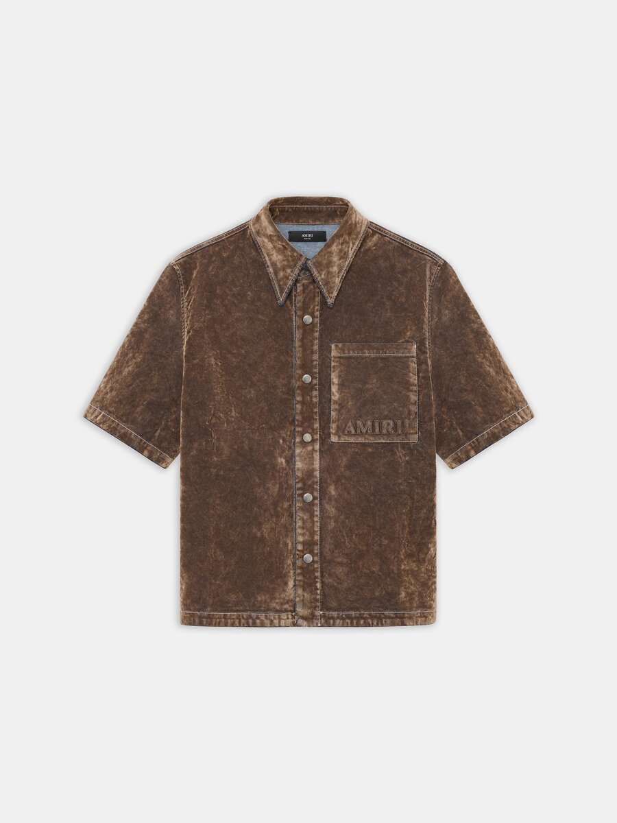 VELVET CAMP SHIRT